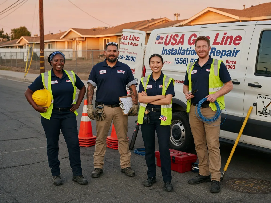 Gas Line Installation company in Middleburg, PA